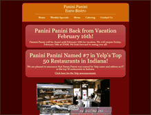 Tablet Screenshot of panini-panini.com